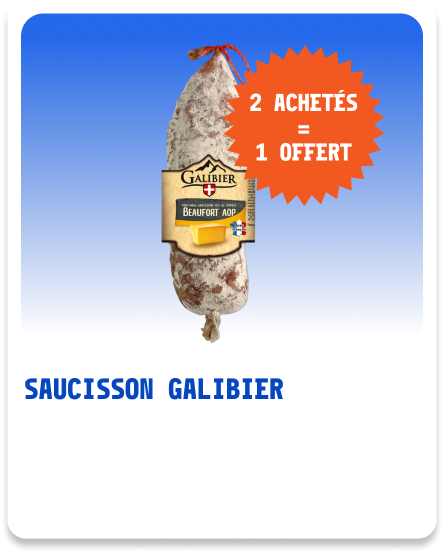 1 - Saucisson Galibier