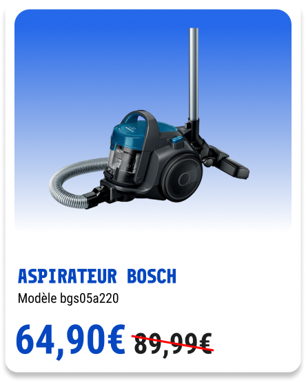 12 - aspirateur bosch