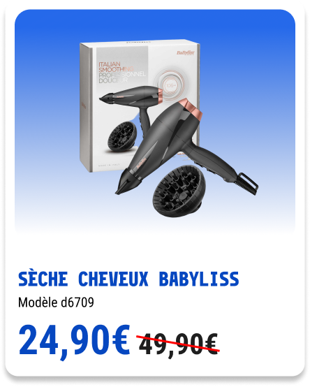 14 - seche cheveux babyliss