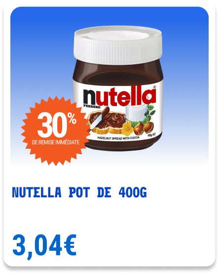 2 - Nutella pot de 400g
